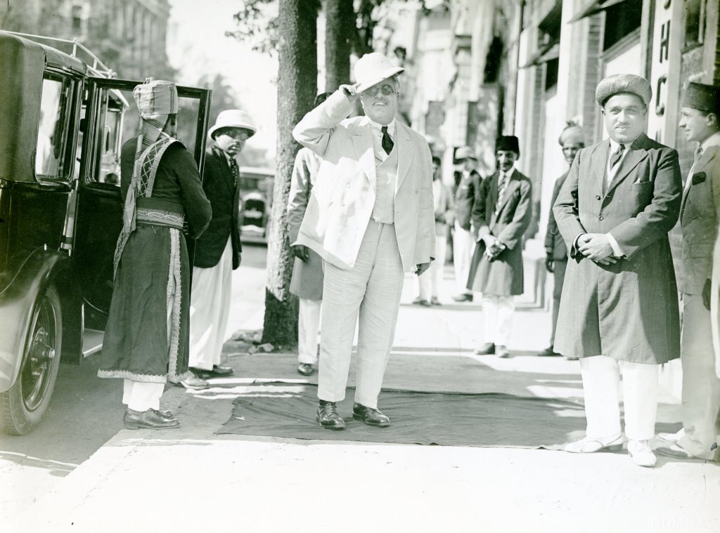 His Holiness the Aga Khan III Bombay, India Circa 1928.