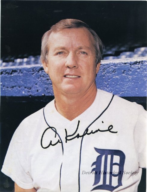 Autographed poster of Al Kaline, 1974 - 2005.004.149