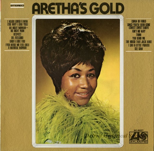 Album cover for Aretha Franklin's "Aretha's Gold", 1969