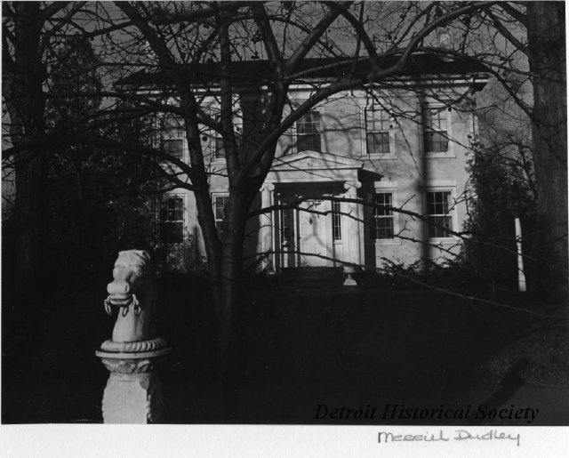 The Guy Beckley House, a stop on the Underground Railroad in Ann Arbor, 1975 - 2008.033.357