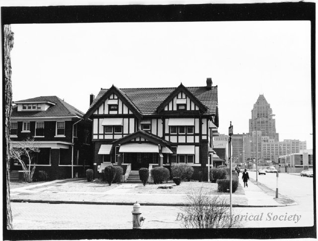 View of a street corner in Virginia Park, 1980 - 2008.033.689