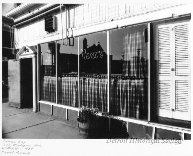 Photograph of Nemo's in Corktown, 1984