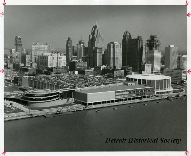 Photograph of Cobo Hall, 1962