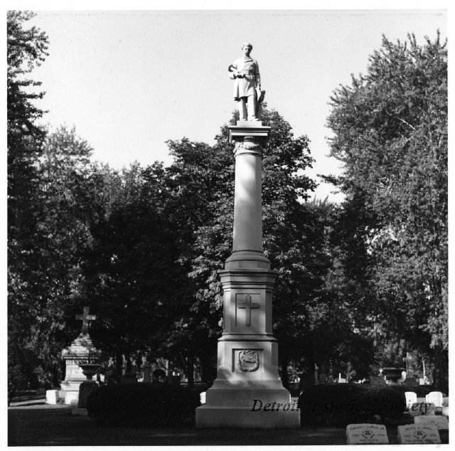 Firefighter's Fund Memorial in Mt. Elliott Cemetery, 1975 - 2010.033.185