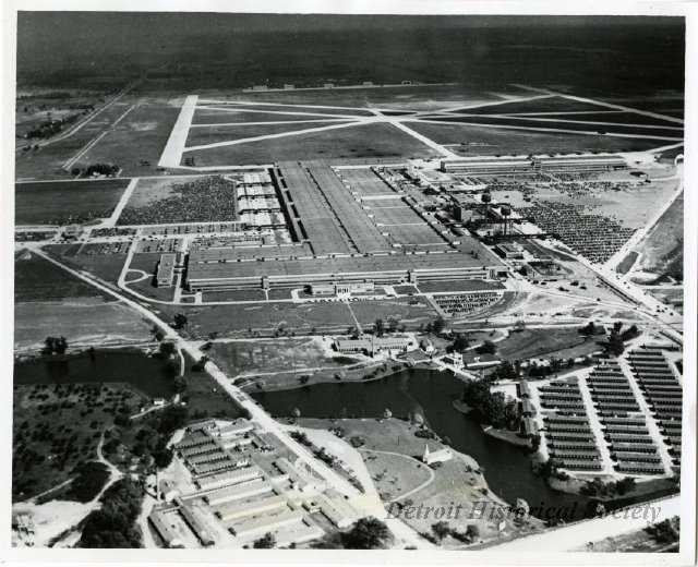 Aerial view of Willow Run, 1965 - 2012.022.240