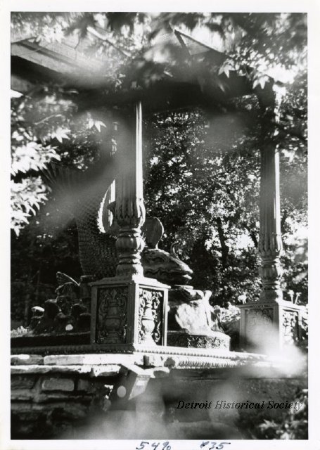 Gazebo at the Fisher Mansion, 1985