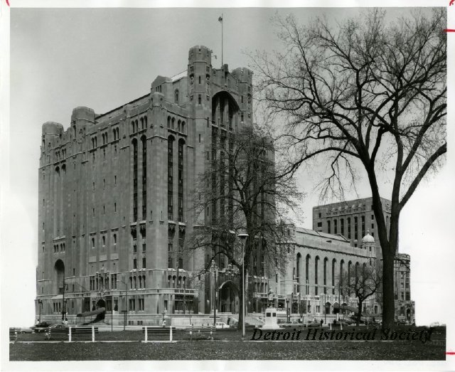 Photo of the Masonic Temple, 1975 - 2012.032.030