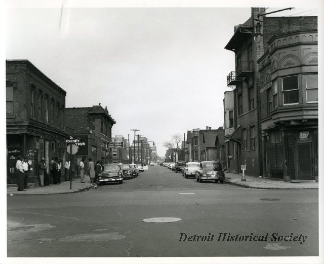 View of Winder St. in Black Bottom