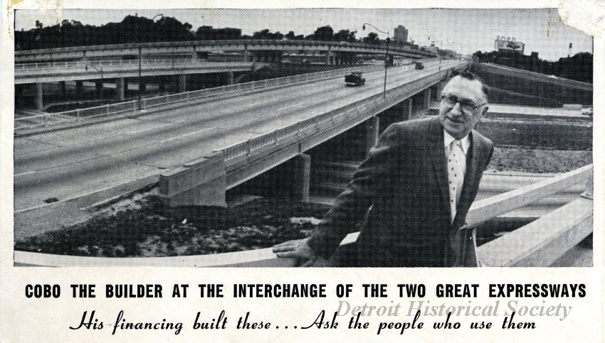 Cobo for Governor postcard, 1956 – 2019.075.016